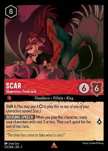 Scar - Shameless Firebrand 123