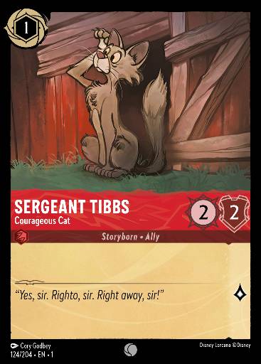Sergeant Tibbs - Courageous Cat 124