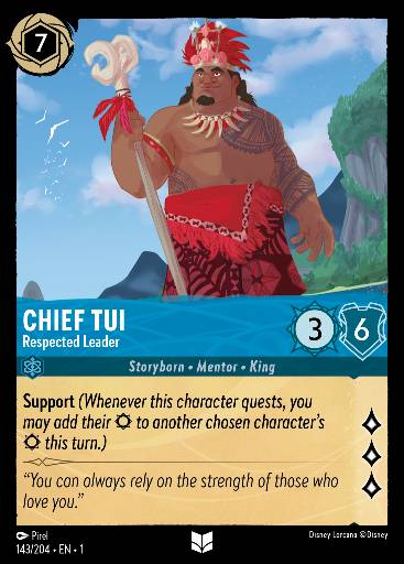Chief Tui - Respected Leader 143