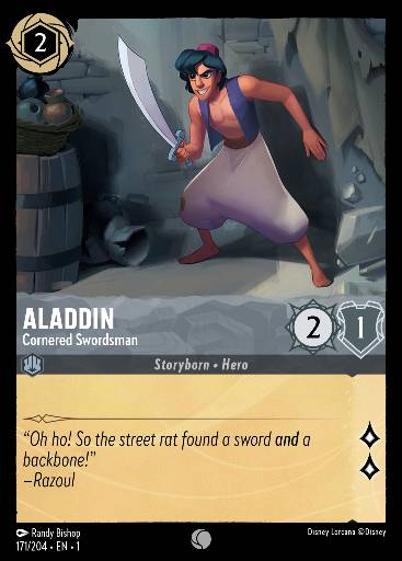 Aladdin - Cornered Swordsman 171