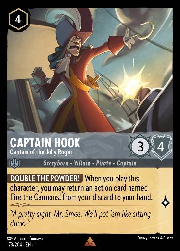 Captain Hook - Captain of the Jolly Roger 173