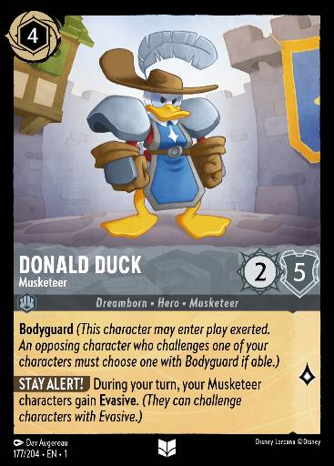 Donald Duck - Musketeer 177