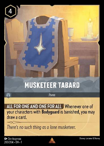 Musketeer Tabard 203