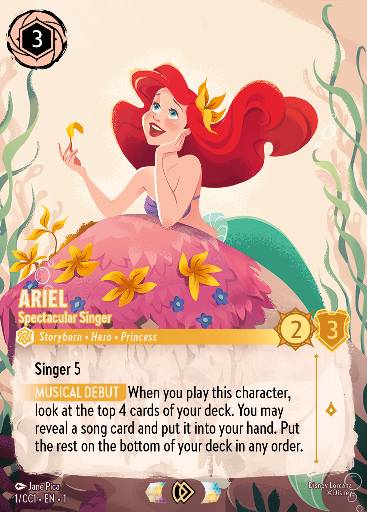 Ariel - Spectacular Singer 1/CC1