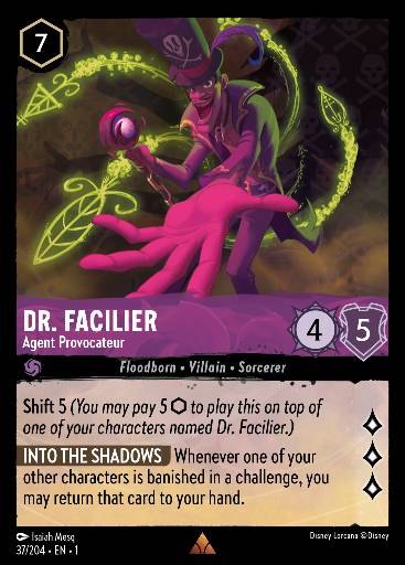 Dr. Facilier - Agent Provocateur 37/204