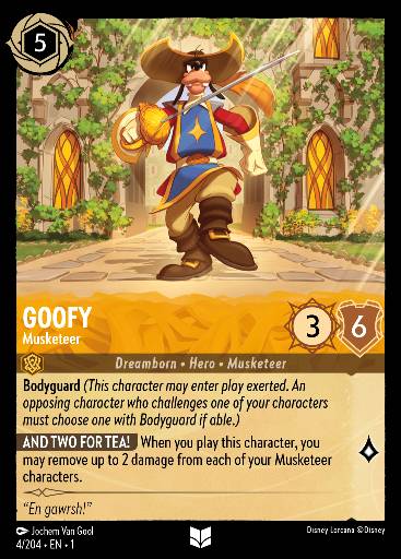 Goofy - Musketeer 4/204