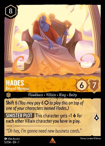 Hades - King of Olympus 5/204