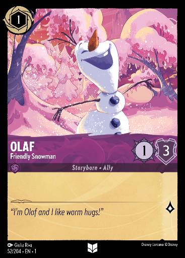 Olaf - Friendly Snowman 52