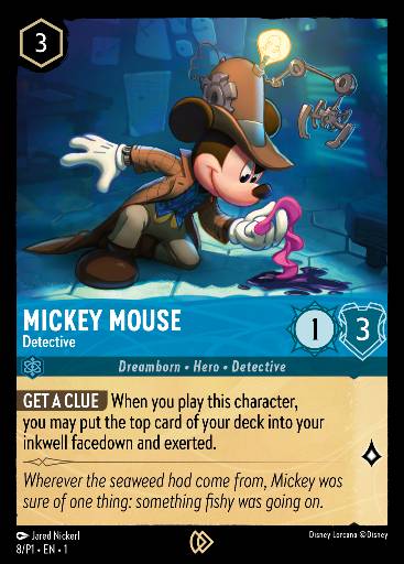 Mickey Mouse - Detective 8/P1