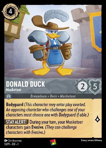 Donald Duck - Musketeer 13/P1