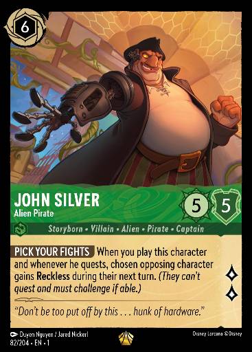 John Silver - Alien Pirate 82