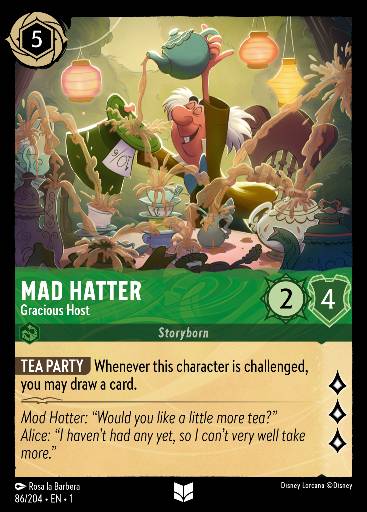 Mad Hatter - Gracious Host 86