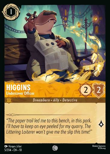 Higgins - Undercover Officer 5