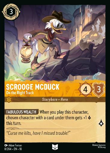 Scrooge McDuck - On the Right Track 8/204