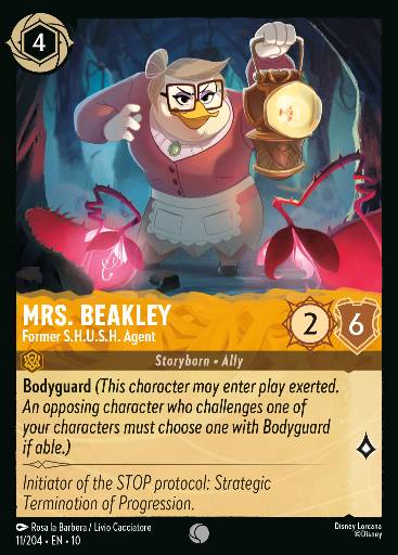 Mrs. Beakley - Former S.H.U.S.H. Agent 11/204