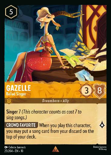 Gazelle - Ballad Singer 25