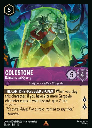 Coldstone - Reincarnated Cyborg 51
