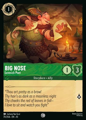 Big Nose - Lovesick Poet 70