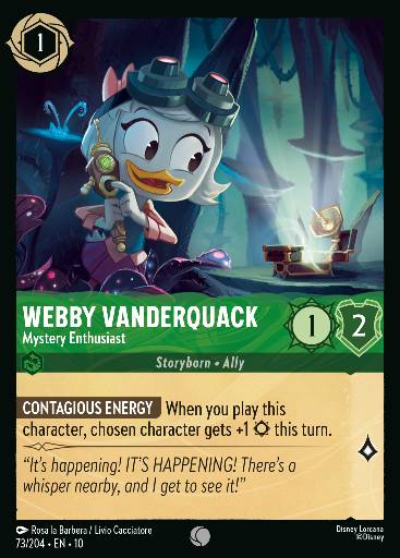 Webby Vanderquack - Mystery Enthusiast 73