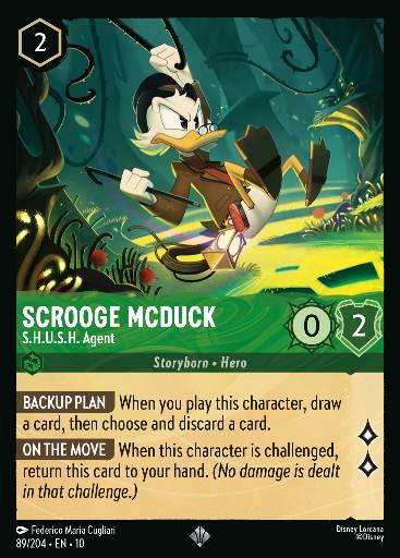 Scrooge McDuck - S.H.U.S.H. Agent 89