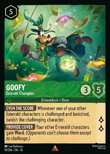 Goofy - Emerald Champion 91