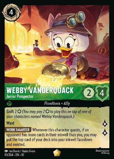 Webby Vanderquack - Junior Prospector 93