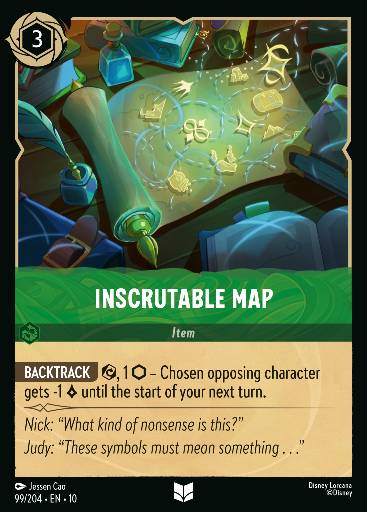 Inscrutable Map 99