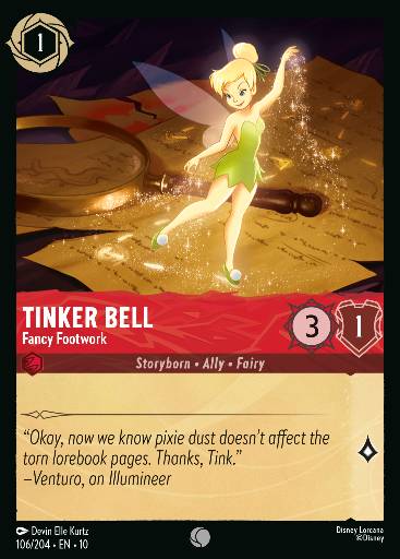 Tinker Bell - Fancy Footwork 106