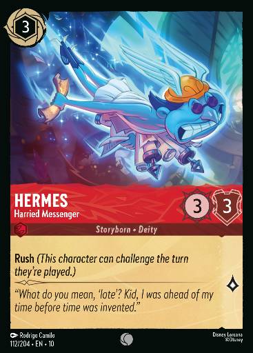 Hermes - Harried Messenger 112