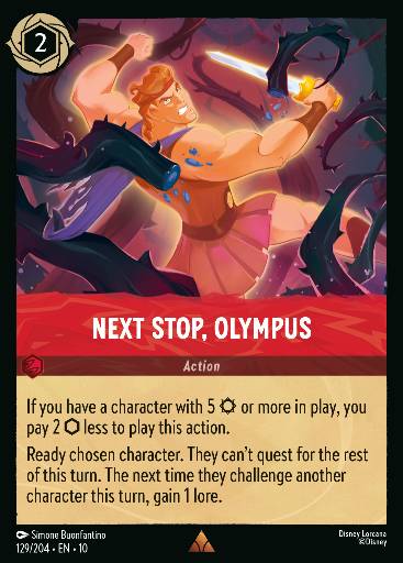 Next Stop, Olympus 129