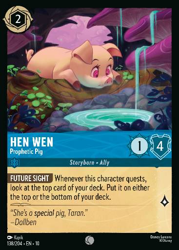 Hen Wen - Prophetic Pig 138