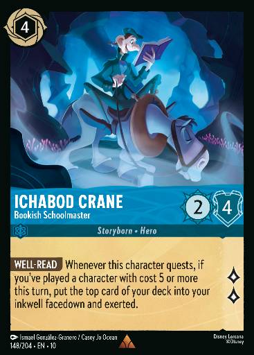 Ichabod Crane - Bookish Schoolmaster 148