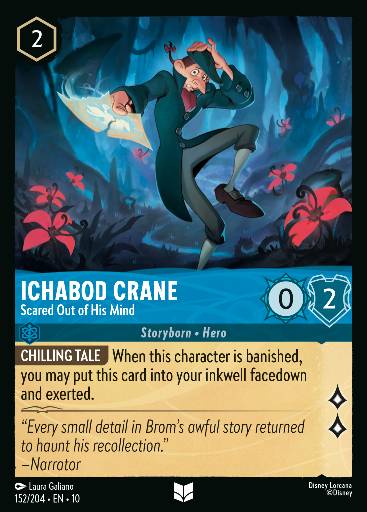 Ichabod Crane - Scared Out of His Mind 152/204
