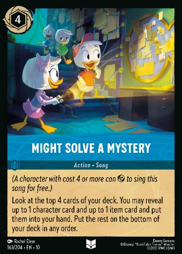 Might Solve a Mystery 163