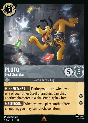 Pluto - Steel Champion 191