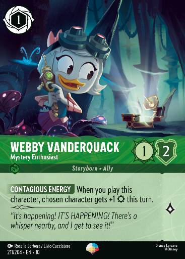 Webby Vanderquack - Mystery Enthusiast 211