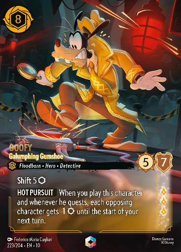 Goofy - Galumphing Gumshoe 223