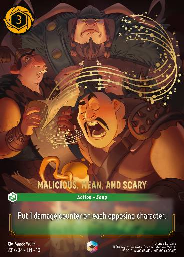 Malicious, Mean, and Scary 231