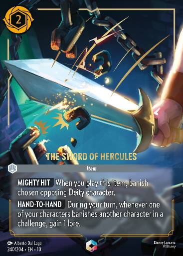 The Sword of Hercules 240