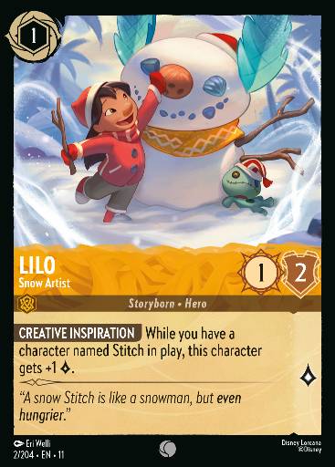 Lilo - Snow Artist 2/204