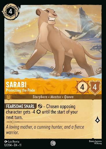 Sarabi - Protecting the Pride 12/204