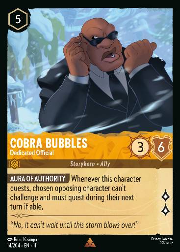 Cobra Bubbles - Dedicated Official 14/204