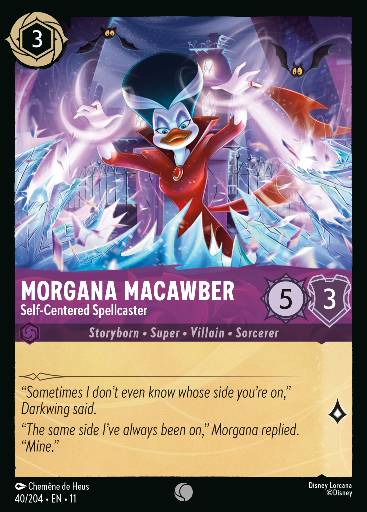 Morgana Macawber - Self-Centered Spellcaster 40/204