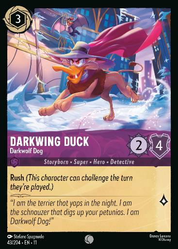 Darkwing Duck - Darkwolf Dog 43/204