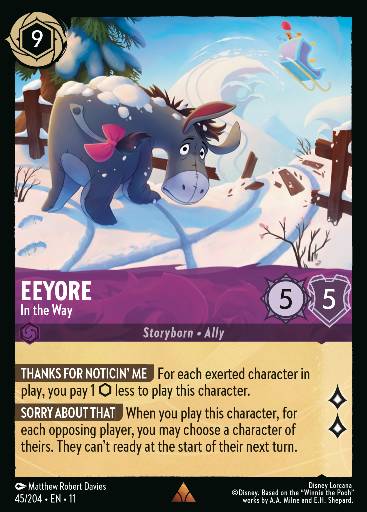 Eeyore - In the Way 45/204