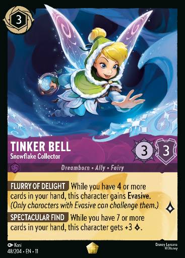 Tinker Bell - Snowflake Collector 48