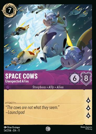 Space Cows - Unexpected Allies 54/204