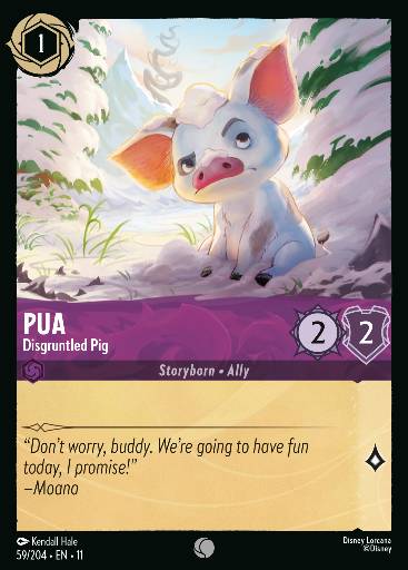 Pua - Disgruntled Pig 59/204