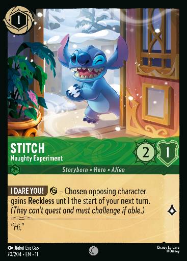 Stitch - Naughty Experiment 70/204