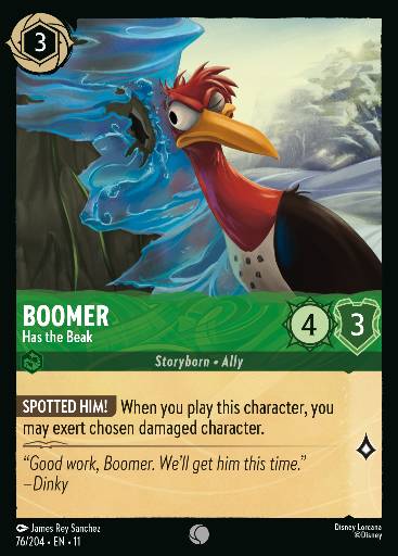 Boomer - Has the Beak 76/204